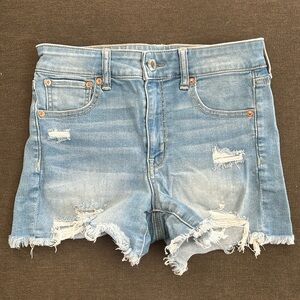 American Eagle ripped denim shorts size 6